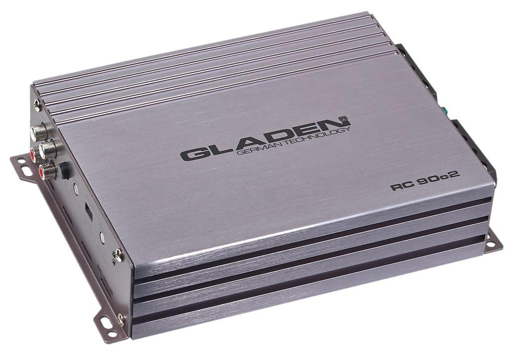 Gladen RC 90c2 G2 (AB class) power amplifier (2-channel).
