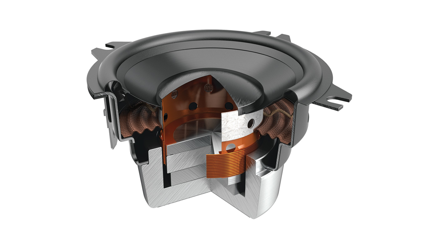 Audison AP 2 MV wide range speakers (50 mm).