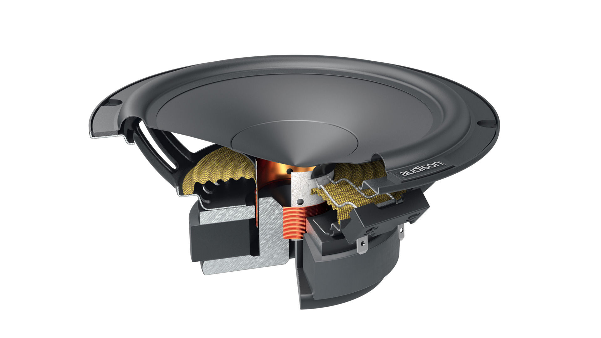 Audison AP 6.5P woofer (165 mm).