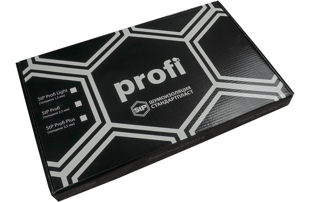 STP Profi LIGHT self-adhesive damping mat (1.5 mm., 0.2 m²)