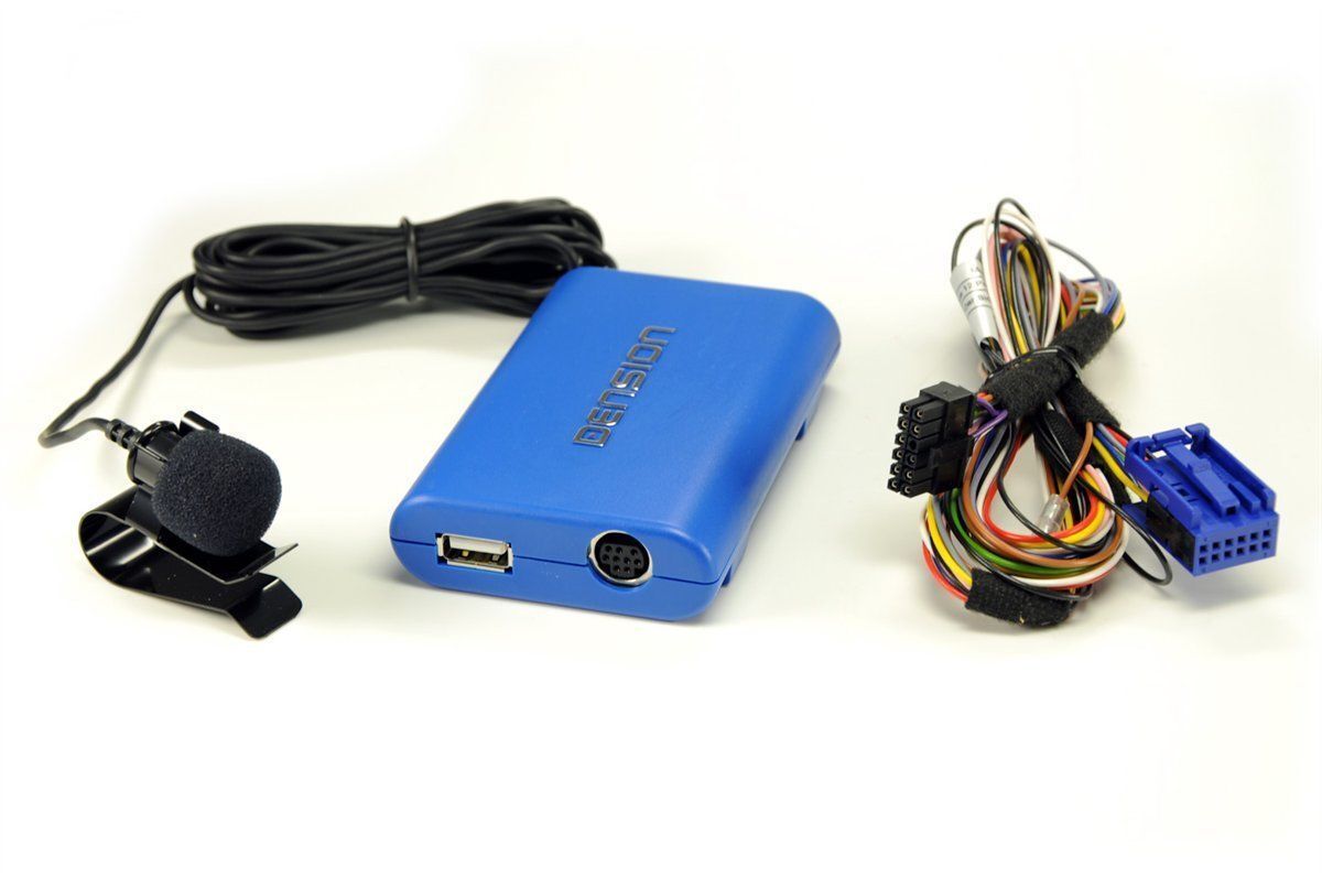 Dension adapter USB, iPhone, AUX with Bluetooth (replaces CD changer) for VW. GBL3VW1