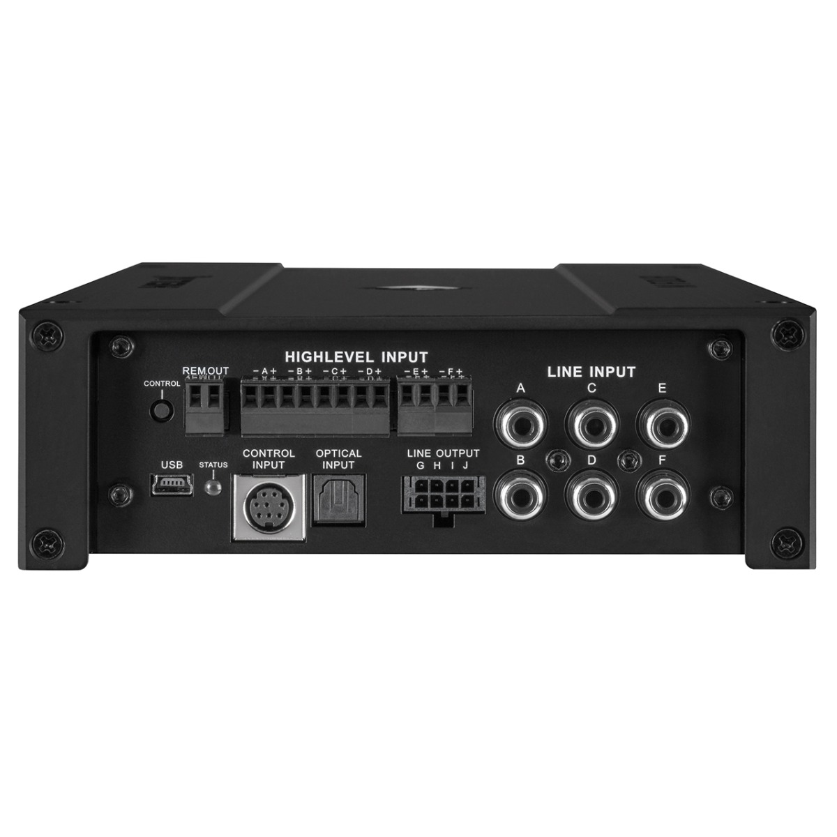 Helix M SIX DSP (D class) power amplifier (6-channel) with DSP.