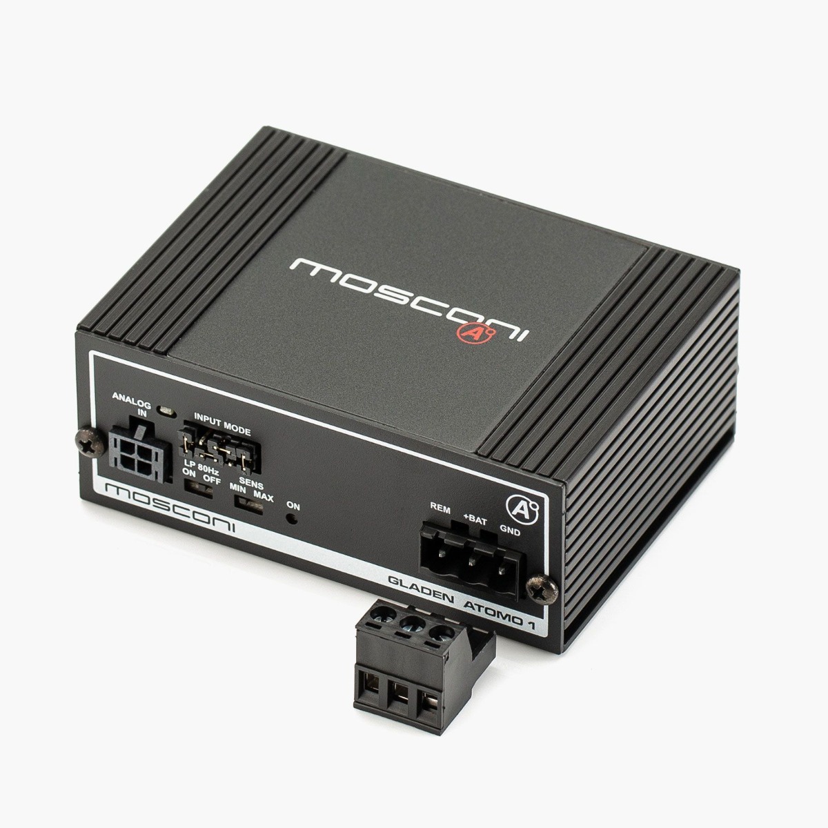 Mosconi ATOMO 1 (D class) power amplifier (1-channel).