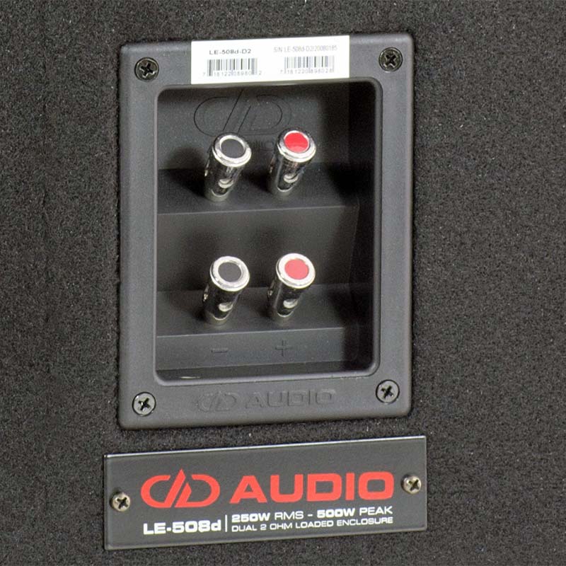DD Audio LE-M508D-D2 bass reflex subwoofer (200 mm).