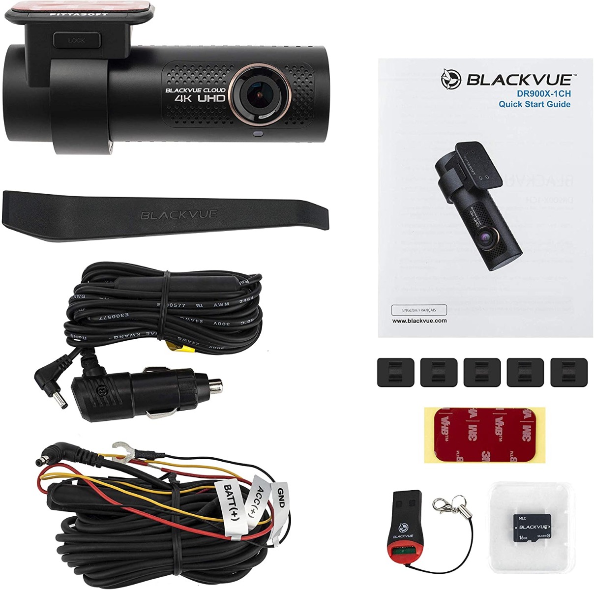Blackvue DR900X-1CH 4K UHD dashcam (Wi-Fi, 32Gb).