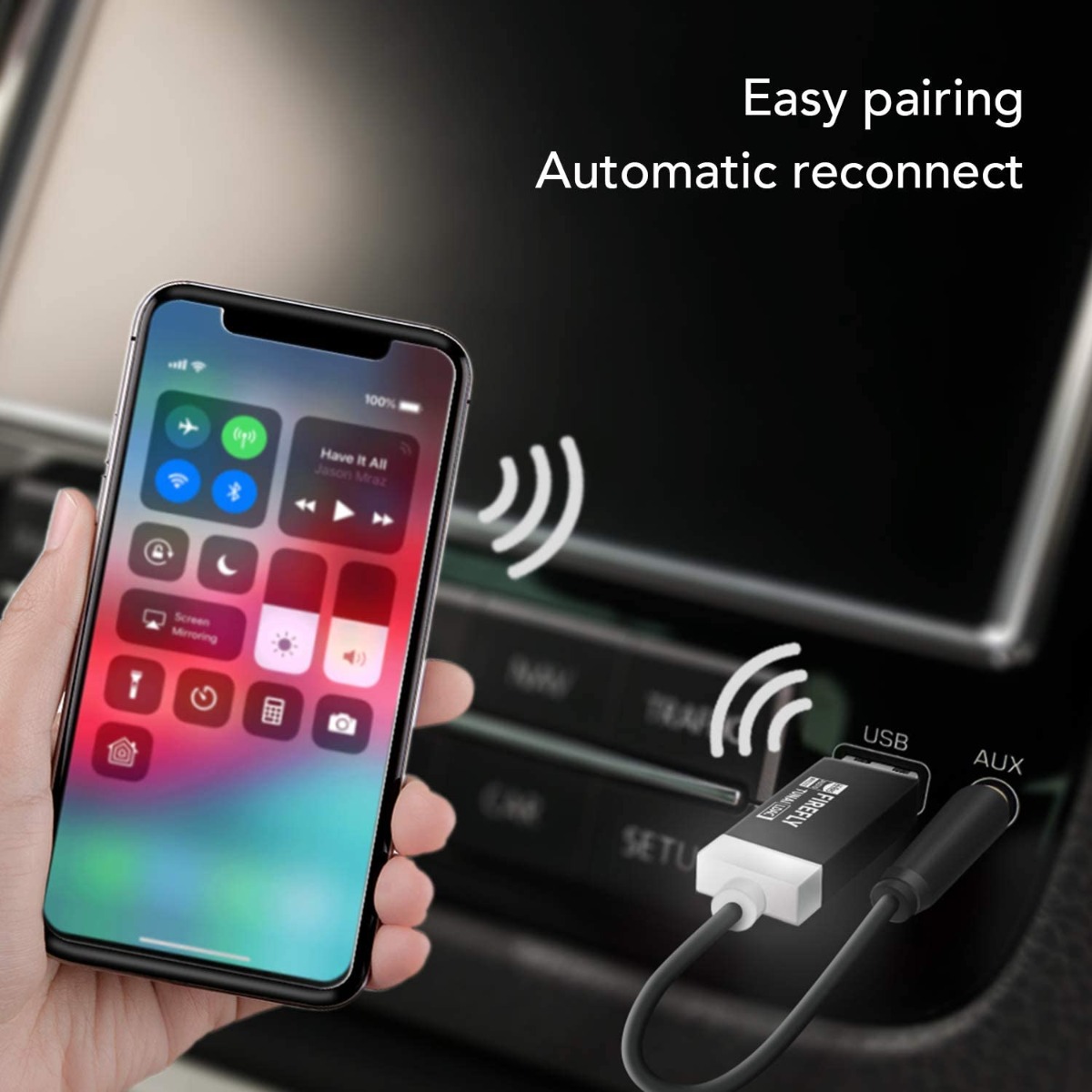 Tunai Firefly LDAC universal Bluetooth receiver (Hi-Res).