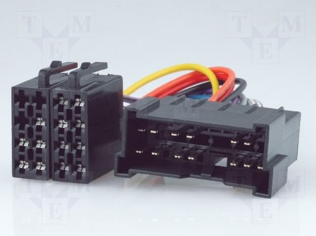 Hyundai, KIA (1999->) adapter (ISO connector). AS-12B
