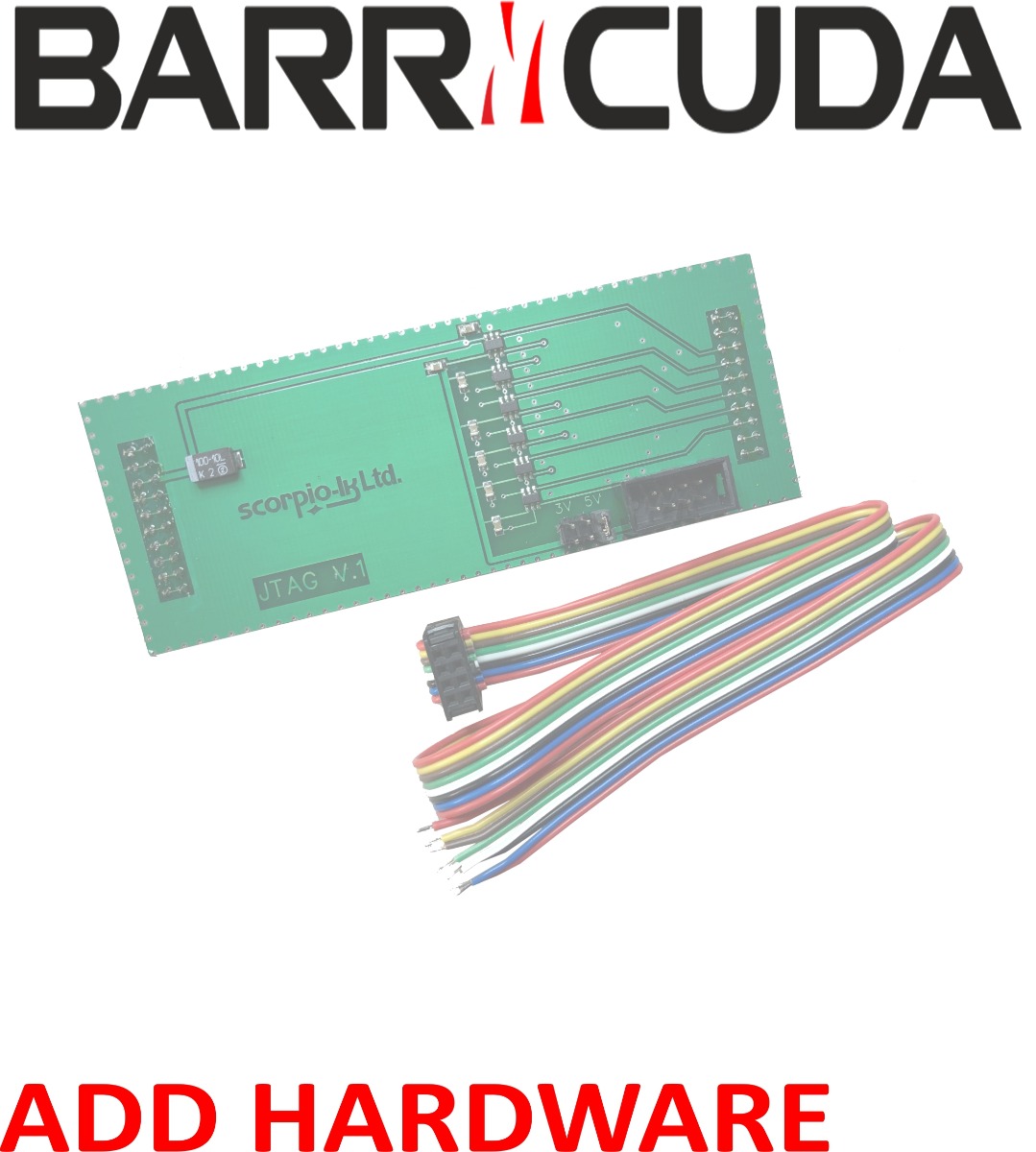 Barracuda JTAG adapter (set) - additonal hardware for Barracuda programmer.