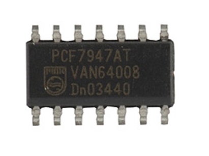PCF7947 transponder (Philips).
