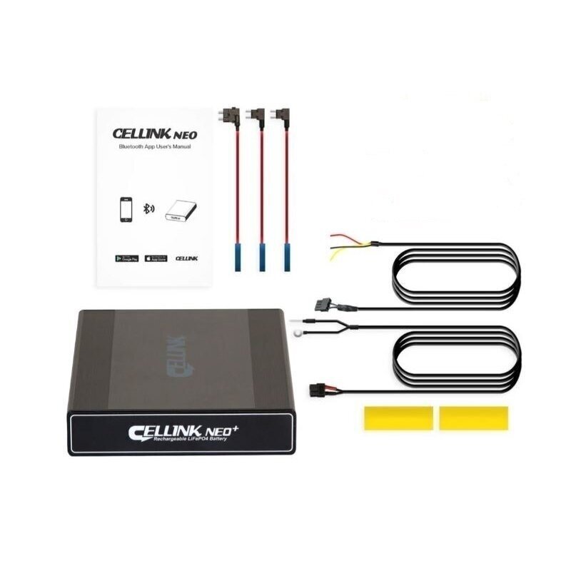Cellink NEO 8+ supplementary power source for your dash cam.