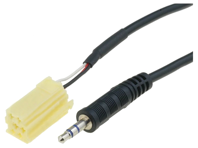 Lancia, Fiat, Smart ForTwo (Mini ISO - Jack) adapter AUX