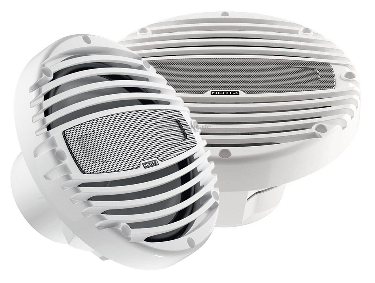 Hertz HMX 8 marine coaxial speakers (200 mm).