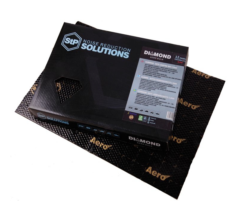 STP Aero self-adhesive damping mat, bulk pack (2.3 mm.,  0.375 m²).