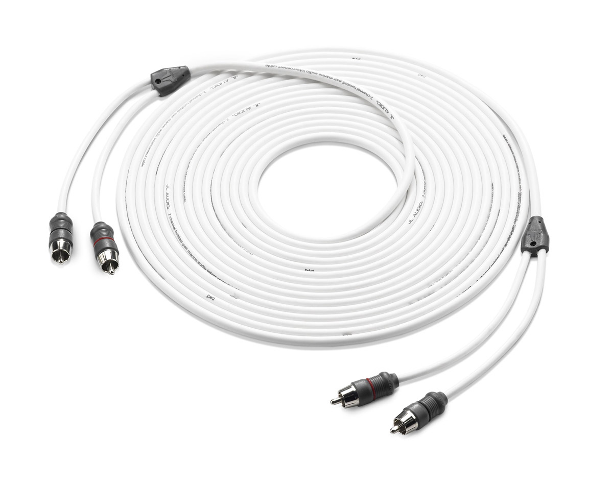 JL Audio XMD-WHTAIC2-25 Marine stereo cable RCA (7,62 m).