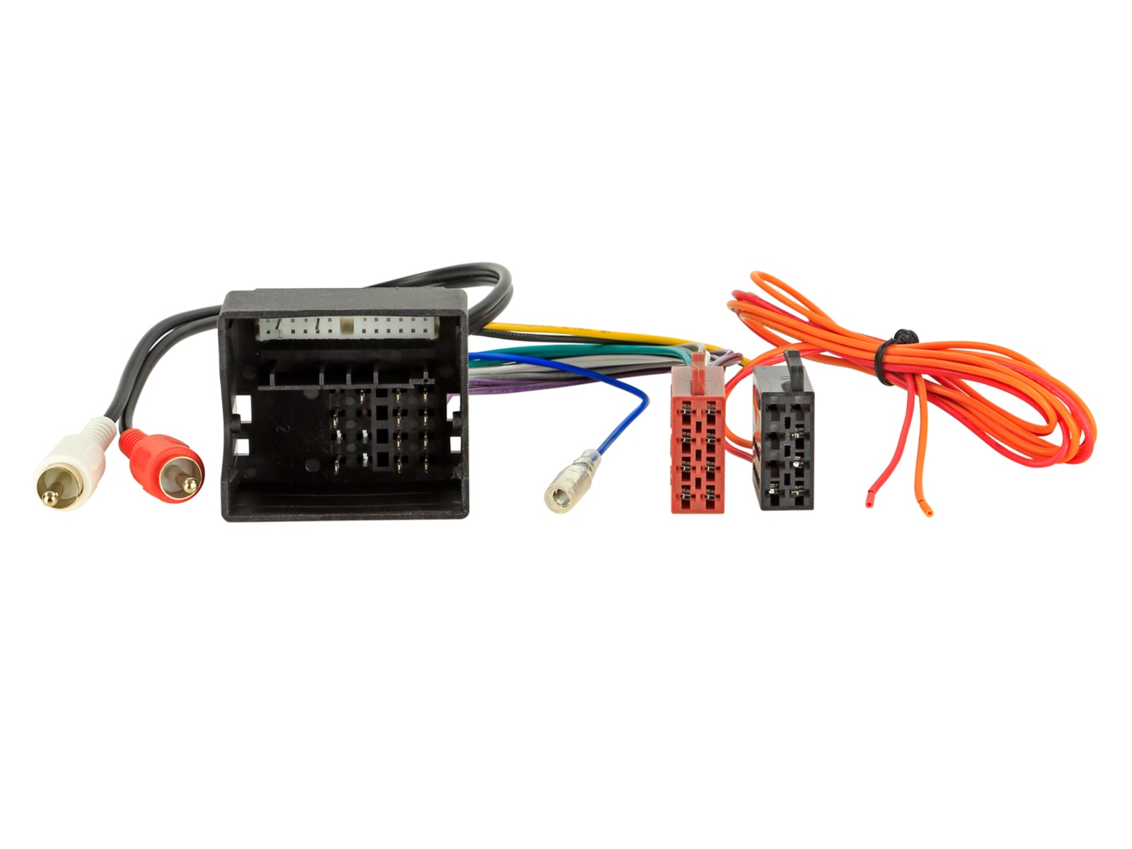Audi, Seat... adapter Quadlock-RCA (for active audio systems, 2 channel). 1338-50
