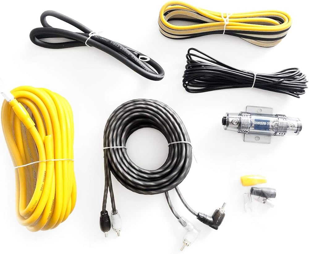 Ground Zero amplifier install KIT (10 mm²). GZPK 10XLC-II