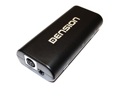 Dension adapter iPhone, AUX (replaces CD changer) for Mini (->2008). 