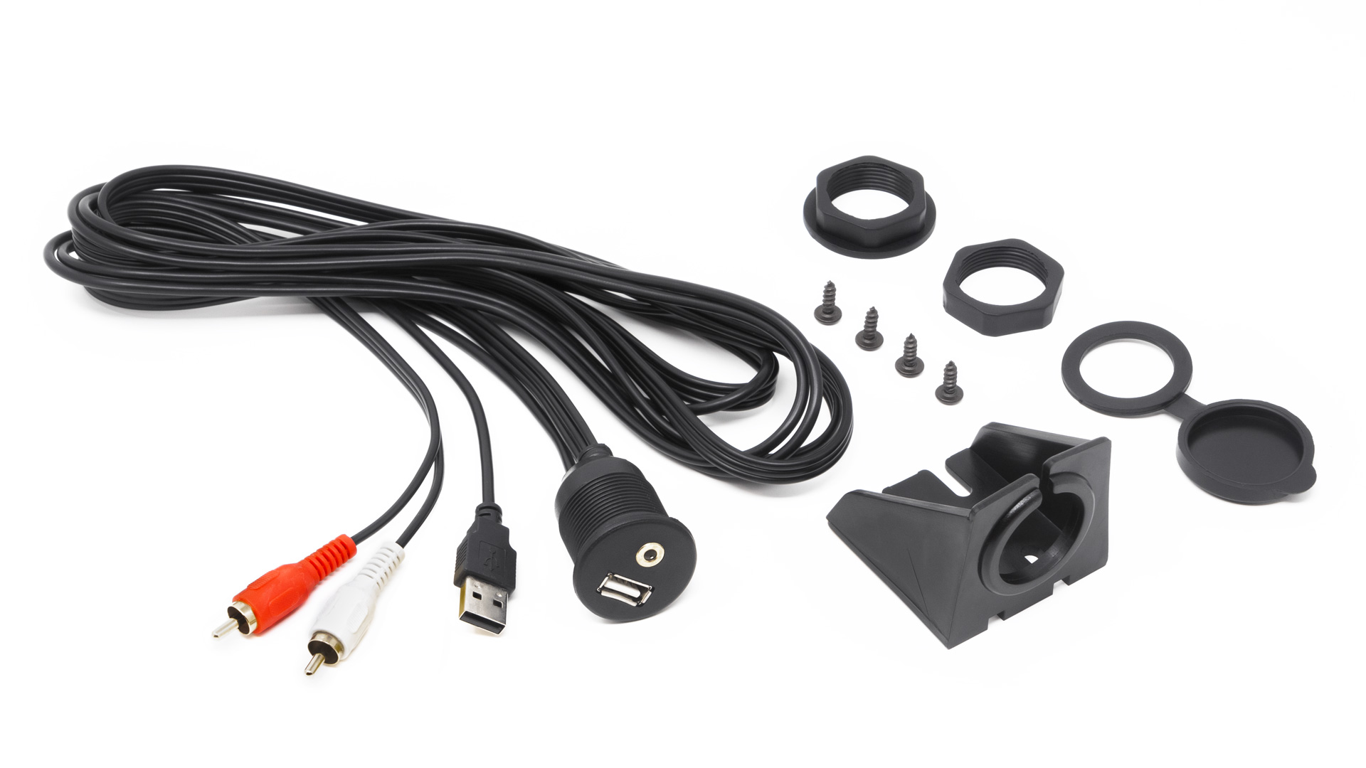 Hertz HMA USB AUX IN extension cable (2m).