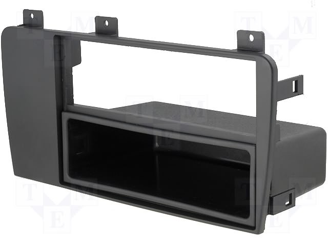 Volvo S60, V70, XC70 (->2009) fascia plate (adapter 1DIN, 2DIN). 281352-05