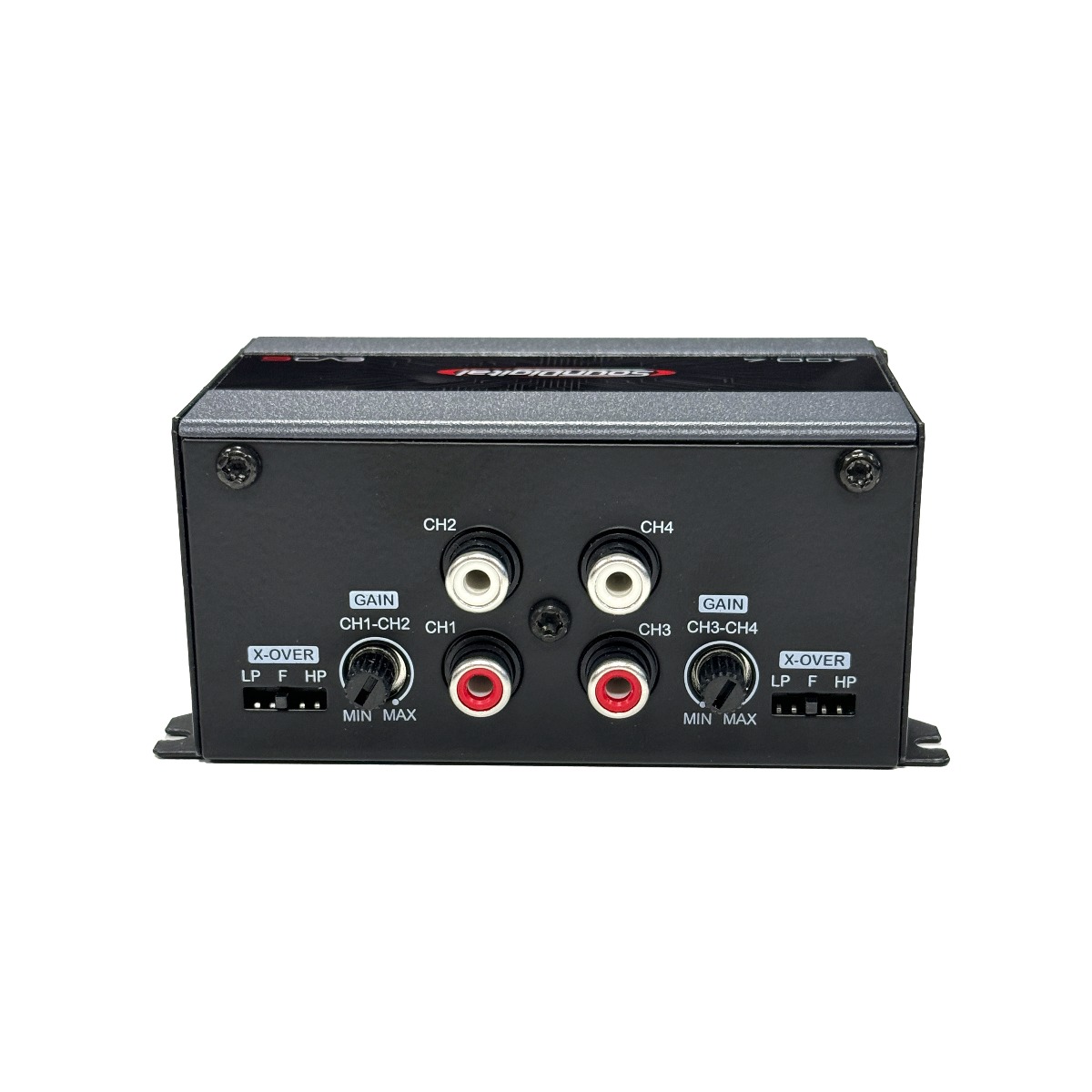 SounDigital 400.4 EVO 6 - 4 Ohm (RMS 4x100 W x 2 Ohm) power amplifier (4-channel).