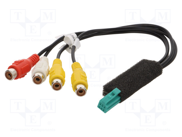Clarion NX-501... AV adapter (AUX, RVC input). CLARION.01