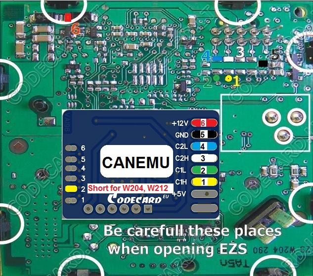 CAN filter for Renault, Mercedes, Skoda, VW... CANEMU2