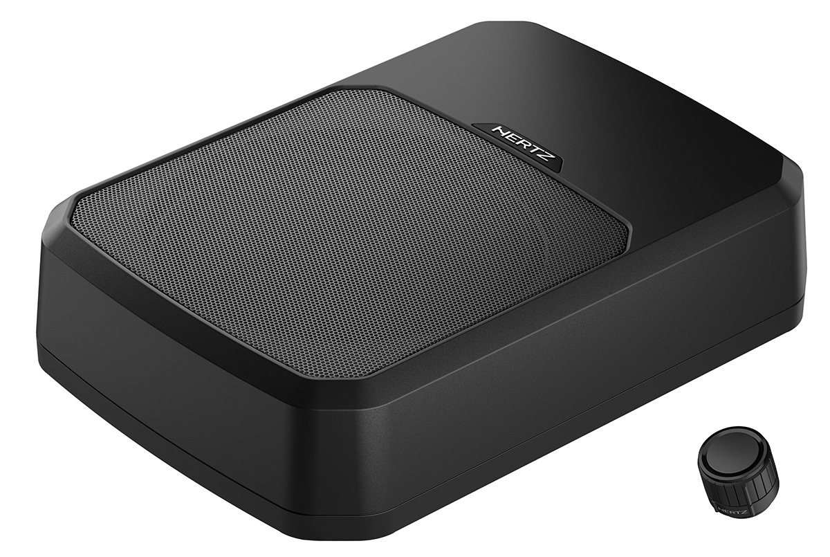 Hertz DBA 201 F super flat sealed active subwoofer 8" (200 mm).
