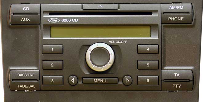 Trioma adapter USB, AUX (replaces CD changer) for Ford (2005->). CAN-Flip 