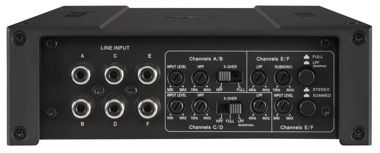 Helix M SIX (D class) power amplifier (6-channel)