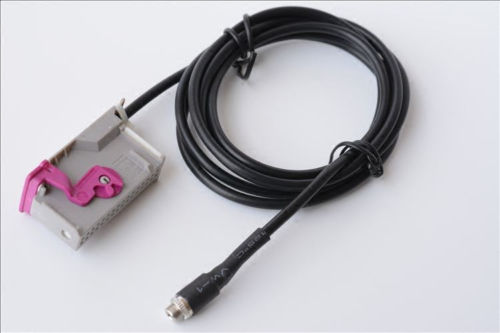 Audi A3, A4, A6 (2004->) AMI/MMI (Navi Plus, RNS-E) adapter AUX.