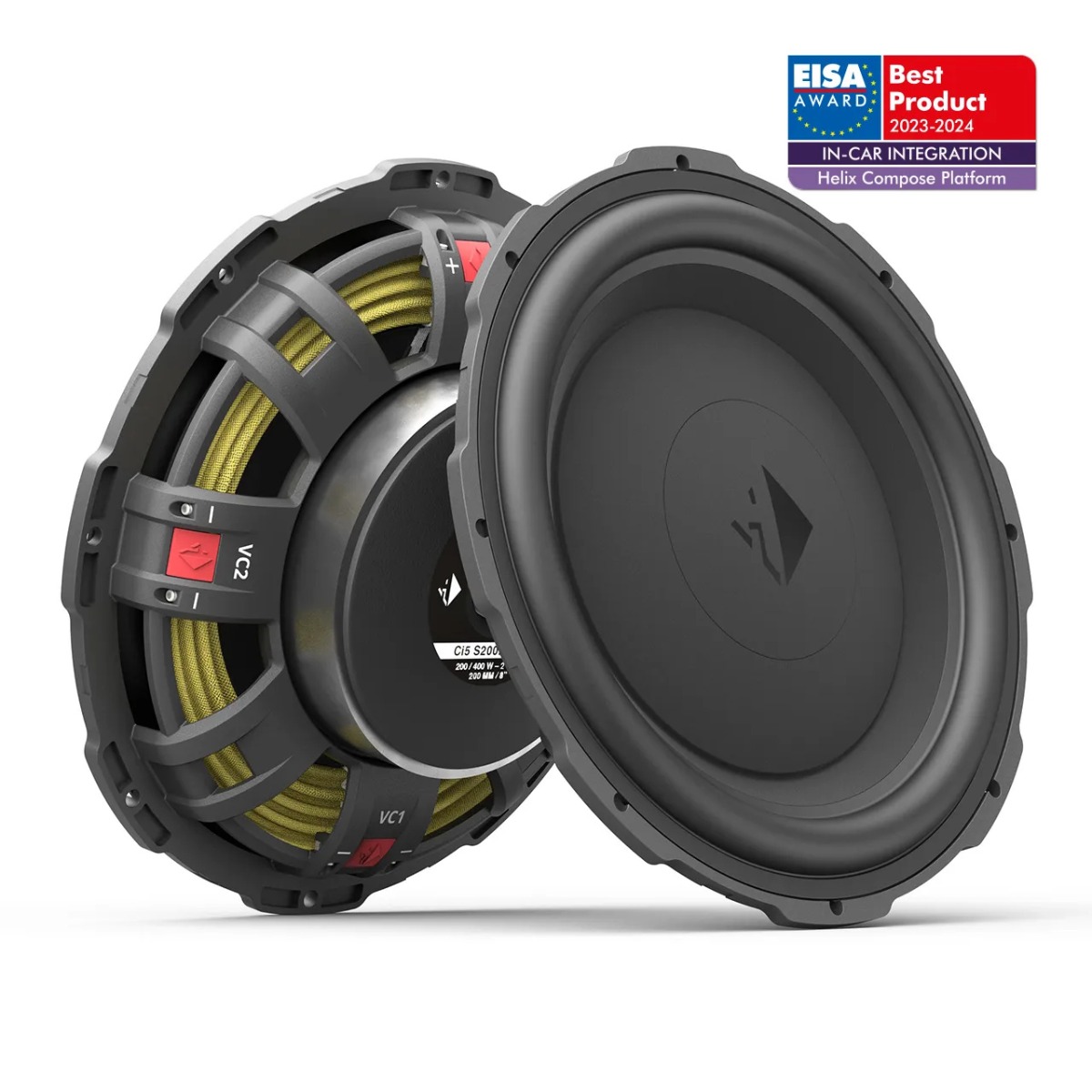 Helix Ci5 S200FM-S2 flat hybrid subwoofer 8" (200 mm).
