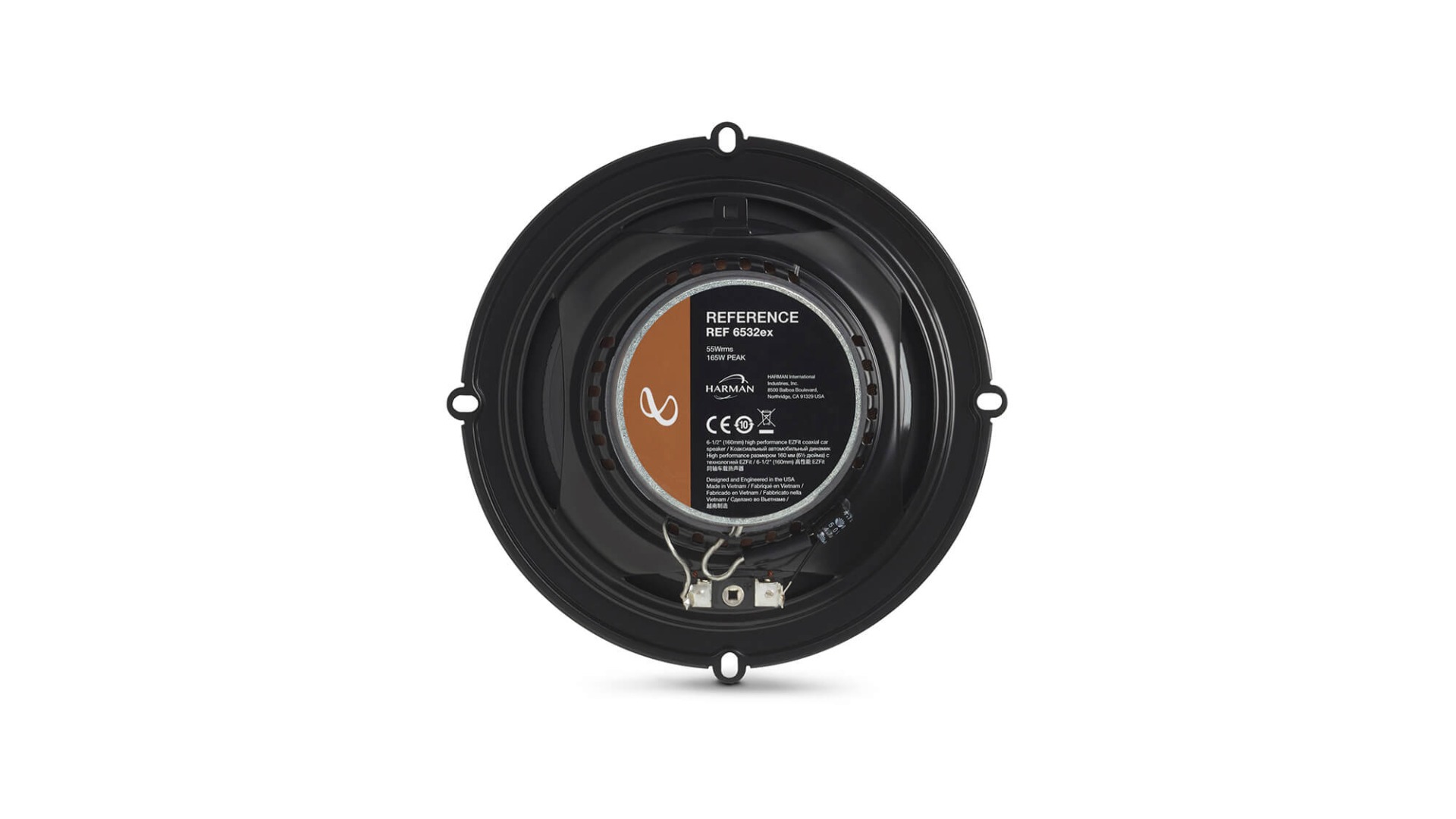 Infinity REFERENCE 6532EX coaxial speakers (165 mm).