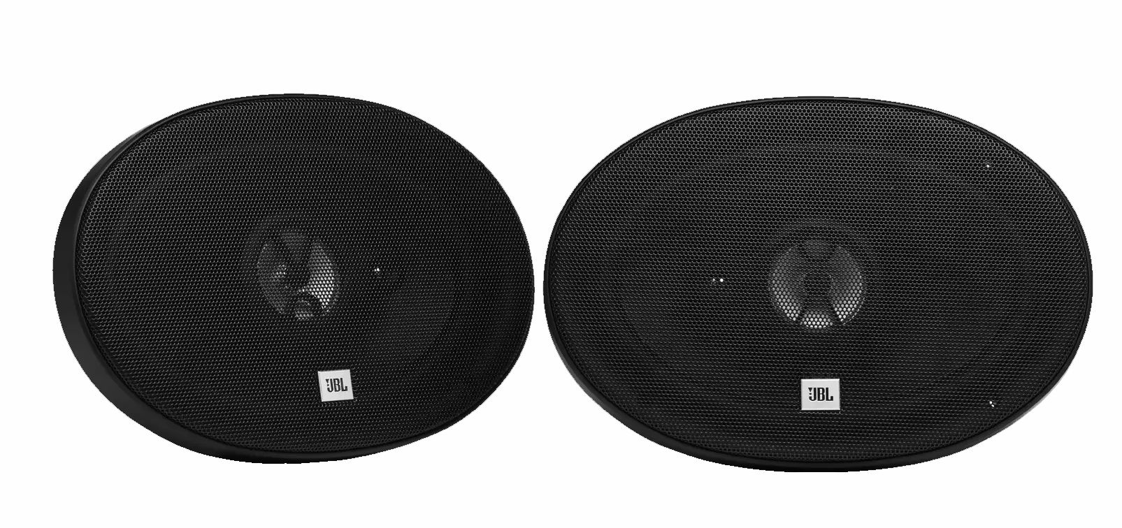 JBL Stage1 9631 3-way coaxial speakers (164x235 mm).