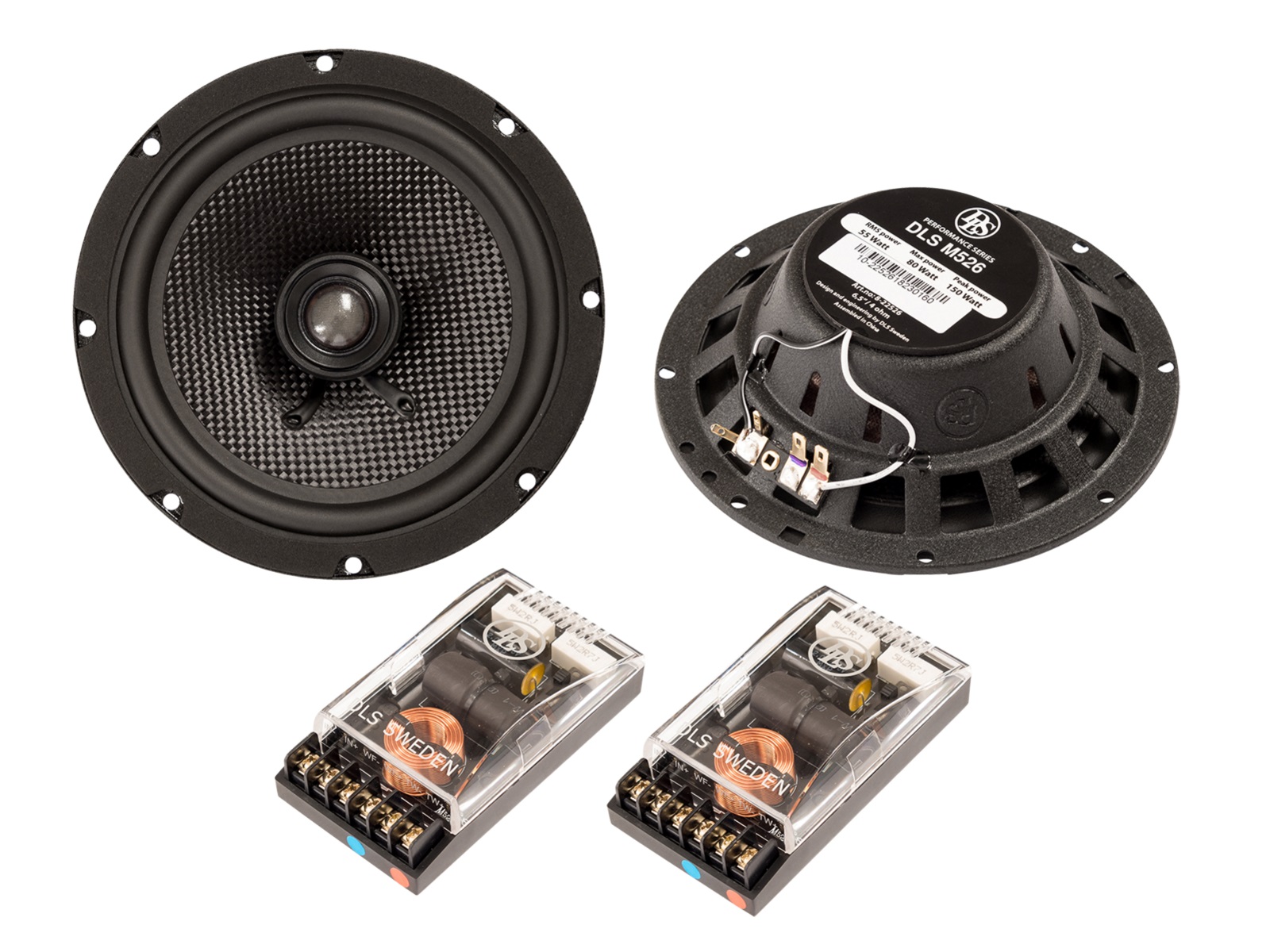 DLS M526 coaxial speakers (165 мм).