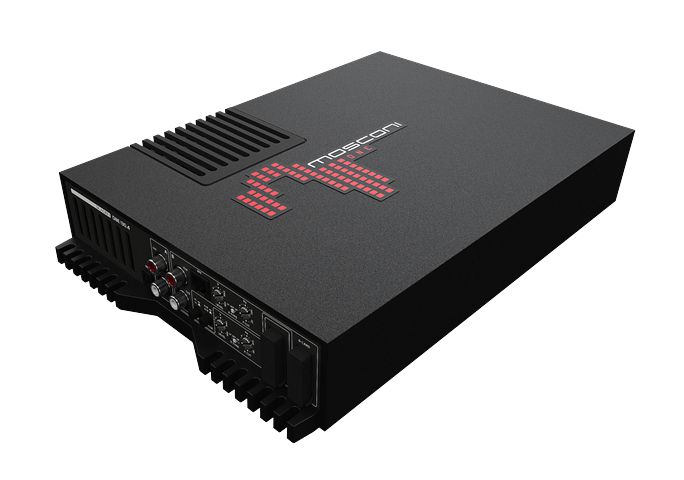 Mosconi One 130.4 (AB class) power amplifier (4-channel).