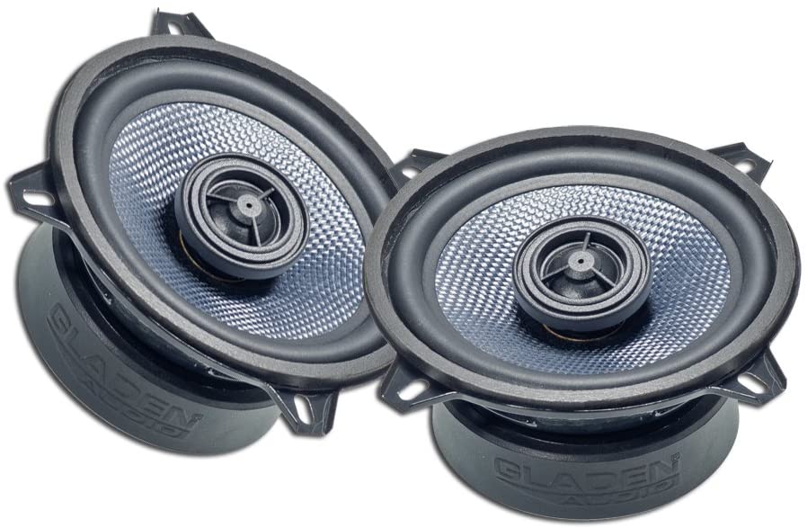 Gladen RC 130 coaxial speakers (130 mm).