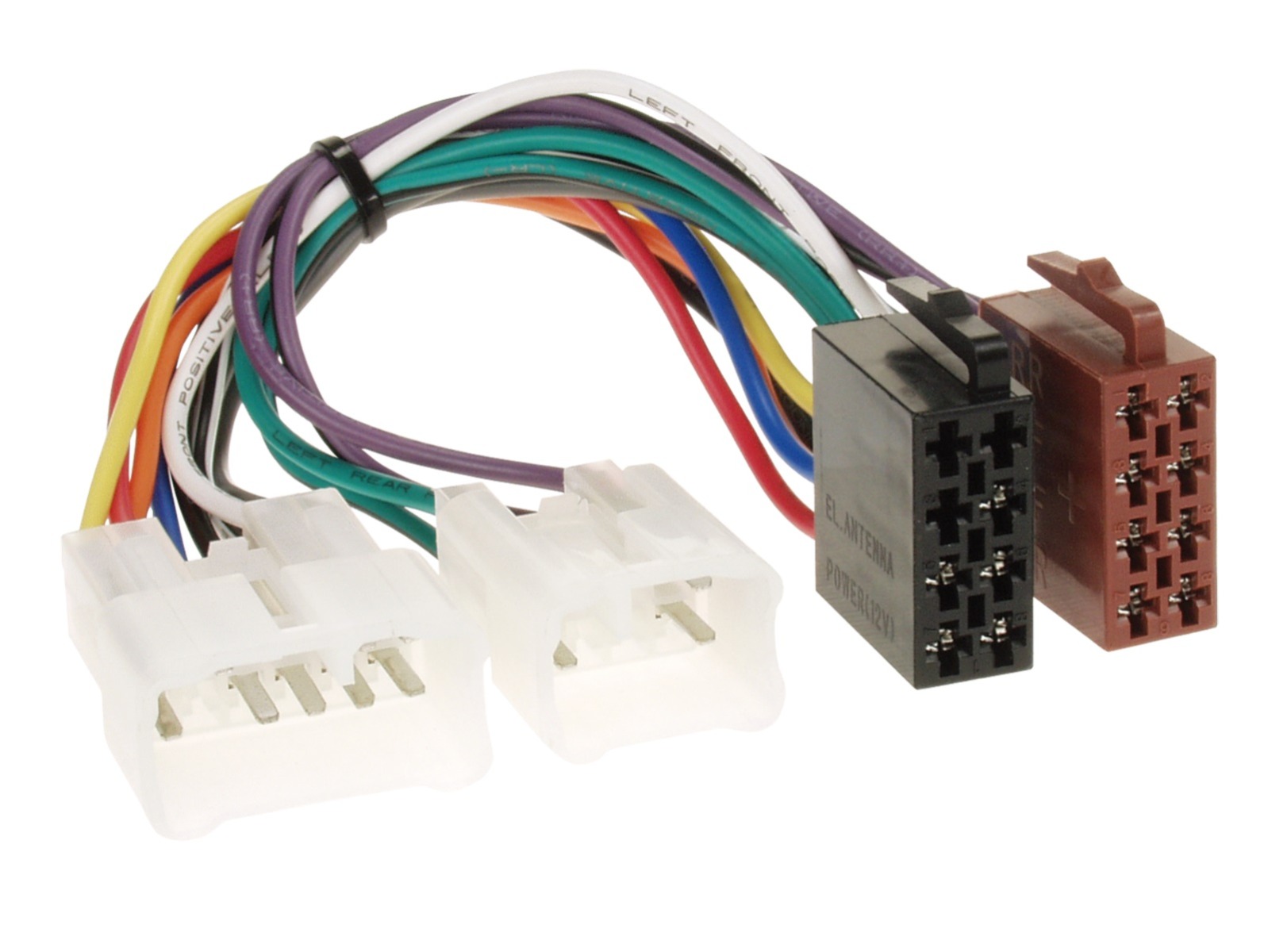 Daihatsu, Citroen, Lexus, Toyota, VW adapter (ISO connector). 1300-02
