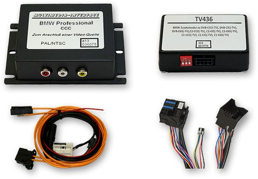 BMW 1, 3, 5, 6, X1, X5, X6, Z4... (2006-2013-) audio, video IN. C1-CIC MOST.