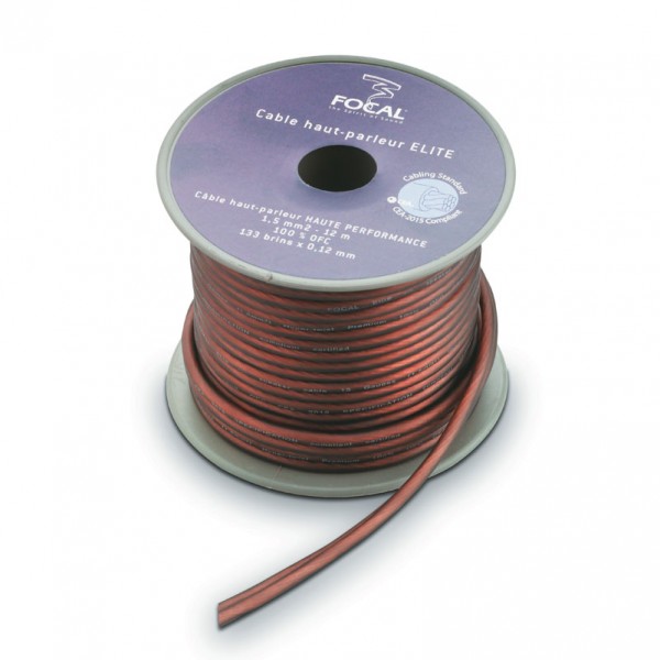 Focal ES 15 (OFC) high-performance cables for speakers (1.5 mm²).