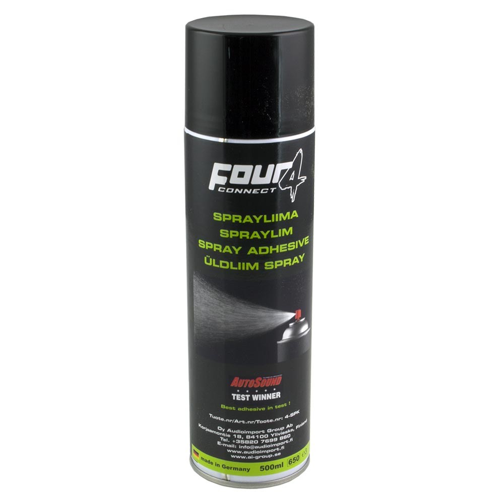 Spray glue. Four Connect 4-SPK (500 ml). 