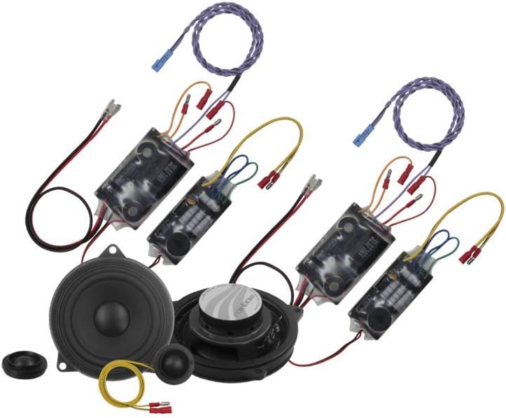 Rainbow IL-C4.2 BMW F-Series component speakers (100 mm).