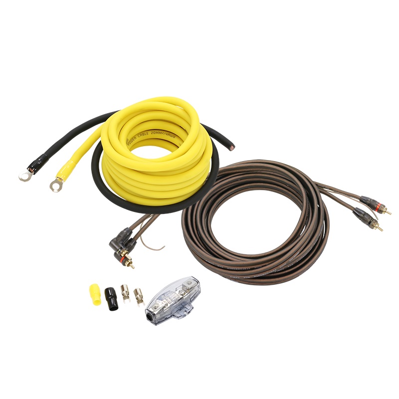 Ground Zero amplifier install KIT (10 mm²). GZPK 10X-II