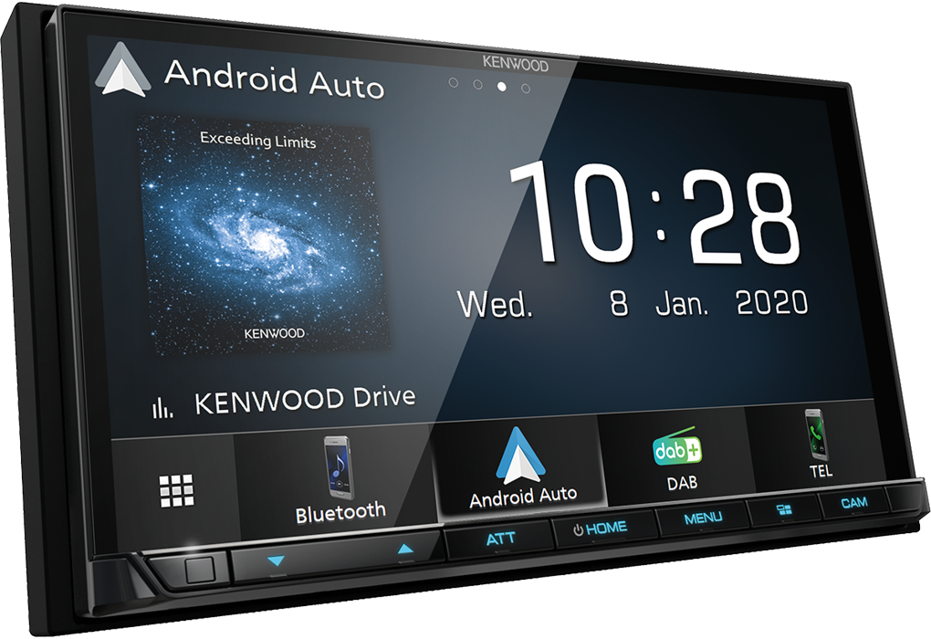 Kenwood DMX7520DABS multimedia AV receiver (7.0").