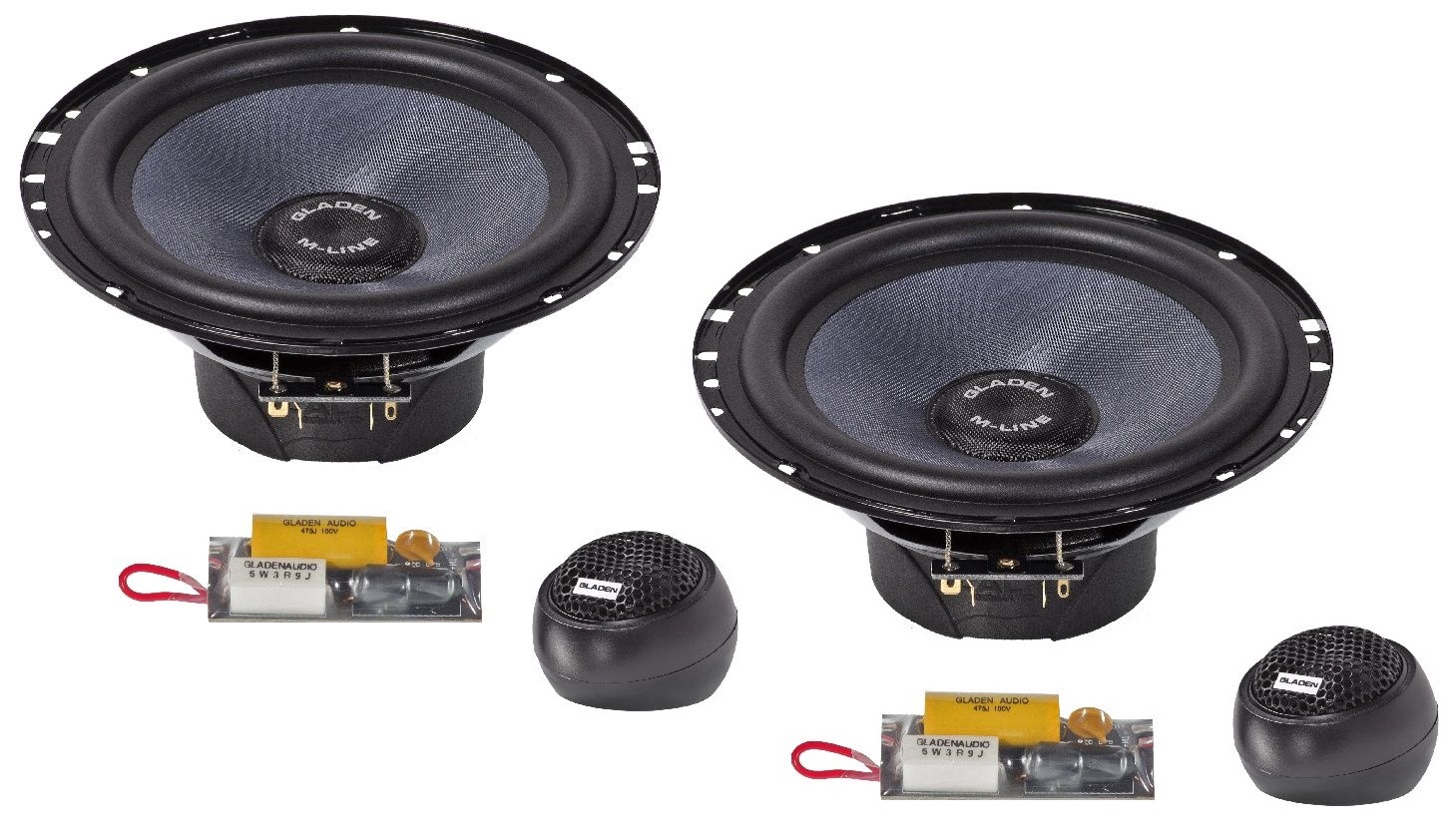 Gladen M 130 G2 component speakers (130 mm).