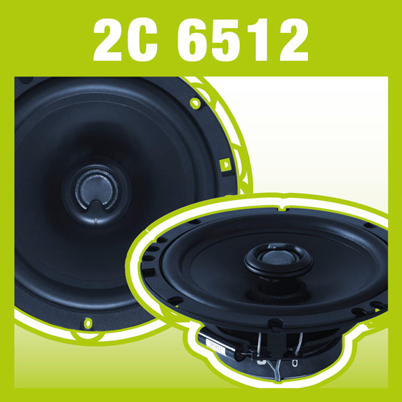 German Maestro 2C 6512 coaxial speakers (165 мм).