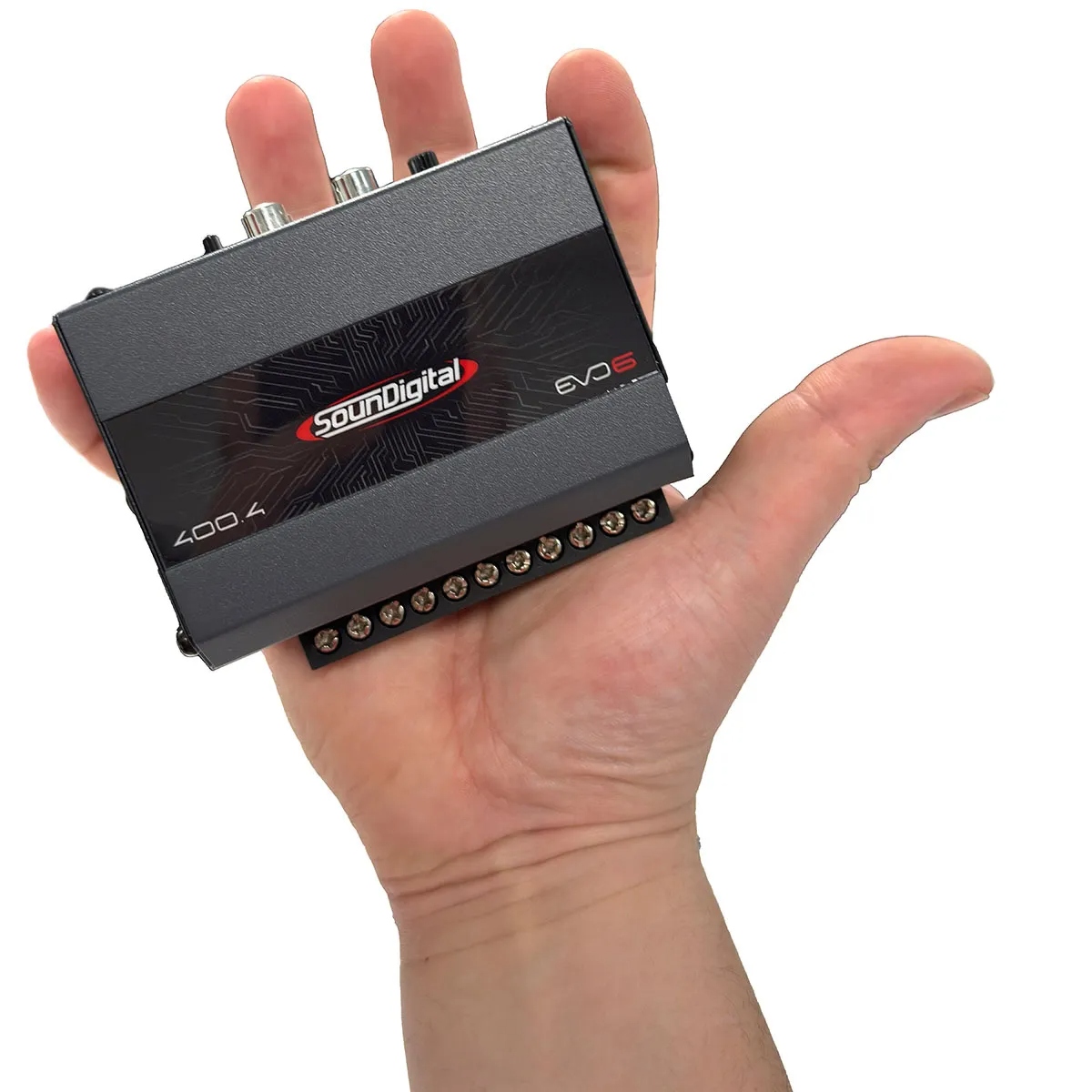SounDigital 400.4 EVO 6 - 4 Ohm (D class) power amplifier (4-channel).
