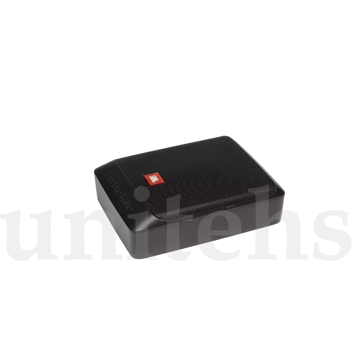 JBL BassPro Nano active subwoofer.