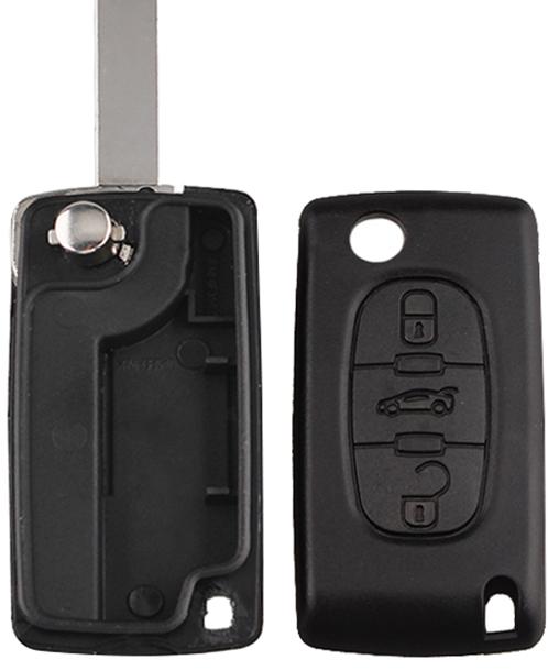 Peugeot 307, 308, 407, 607... remote KEY case (3 button).