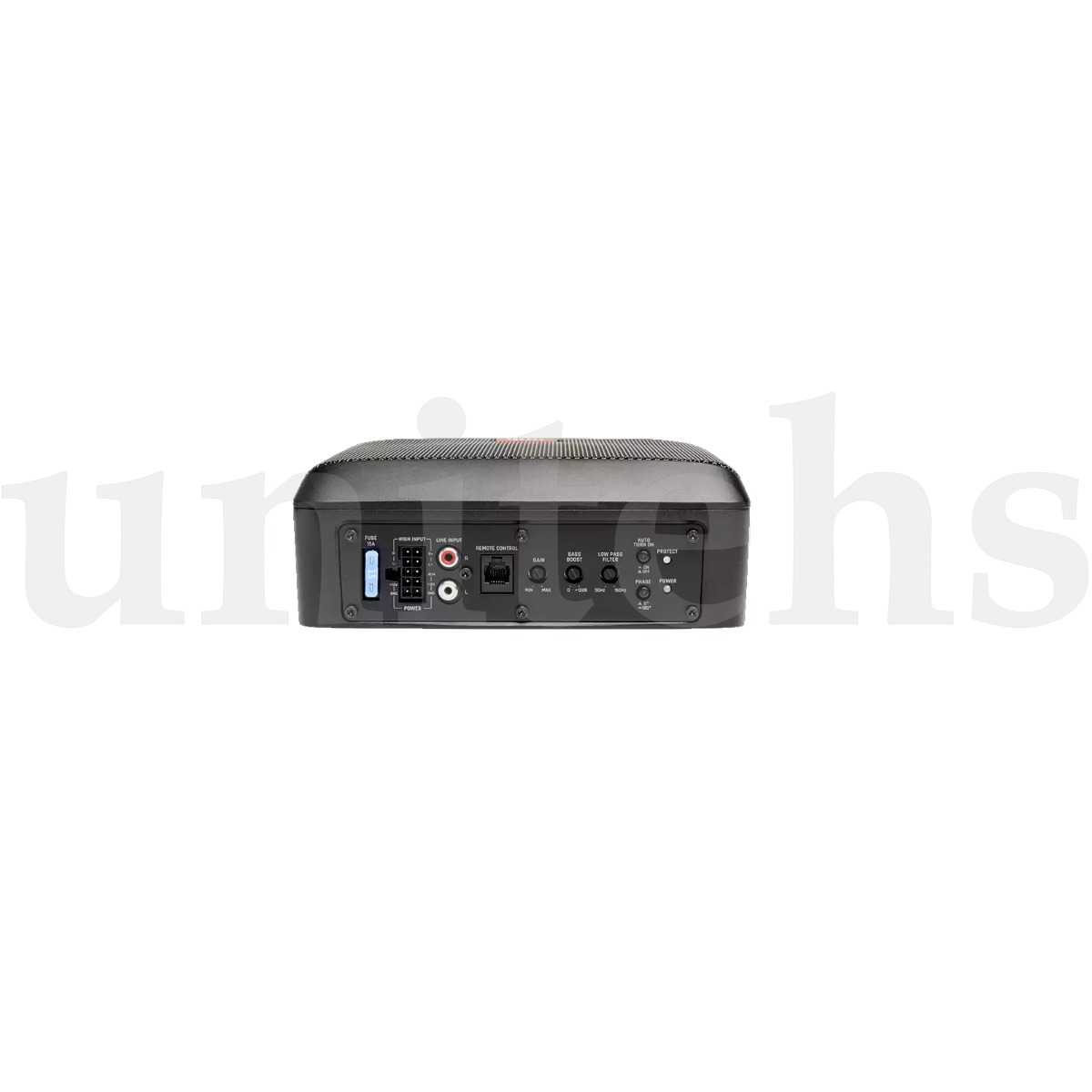 JBL BassPro Nano active subwoofer.