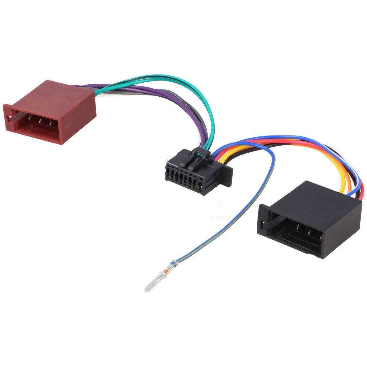 Kenwood, JVC adapter (ISO connector) ZRS-214.